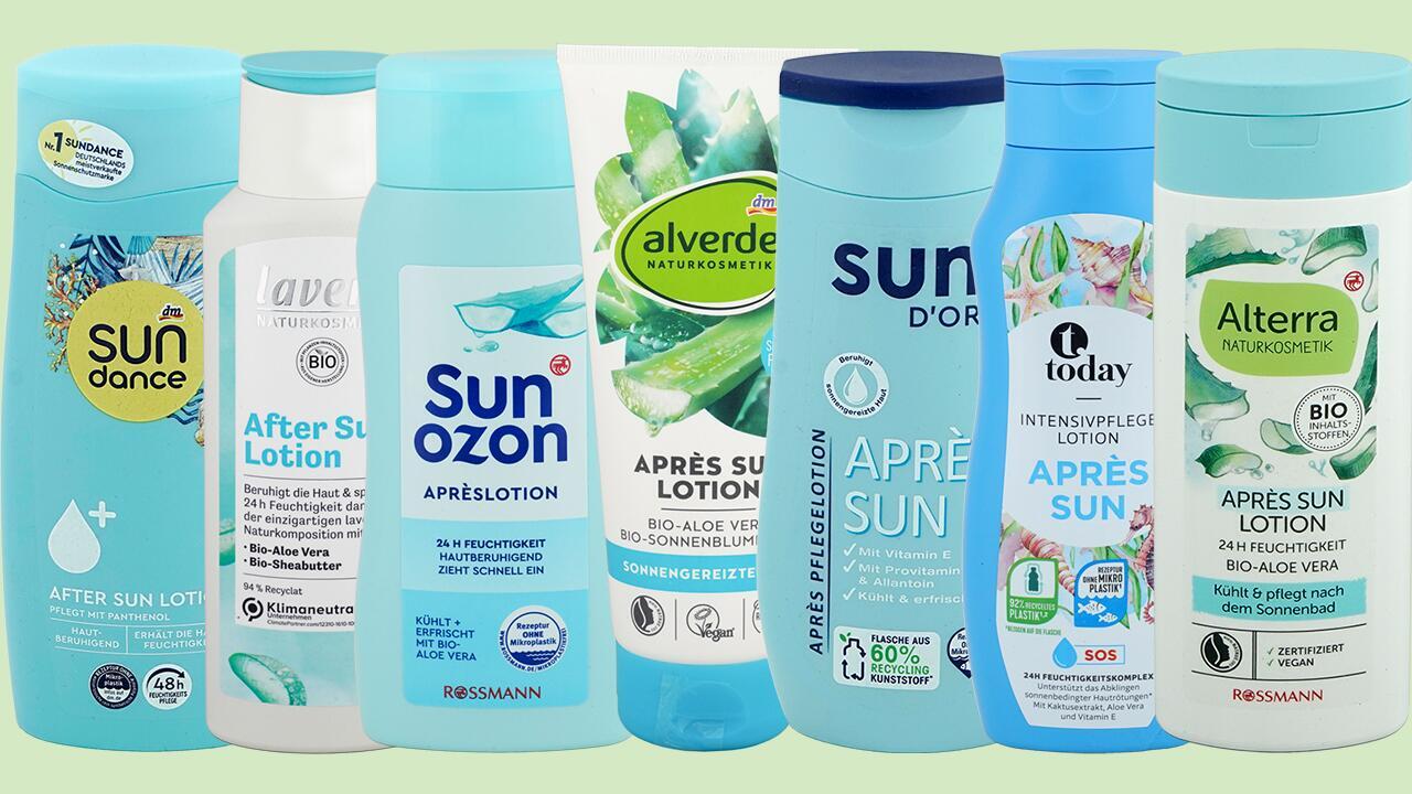 After Sun im Test: Welche Lotionen pflegen die Haut ohne problematische Stoffe?
