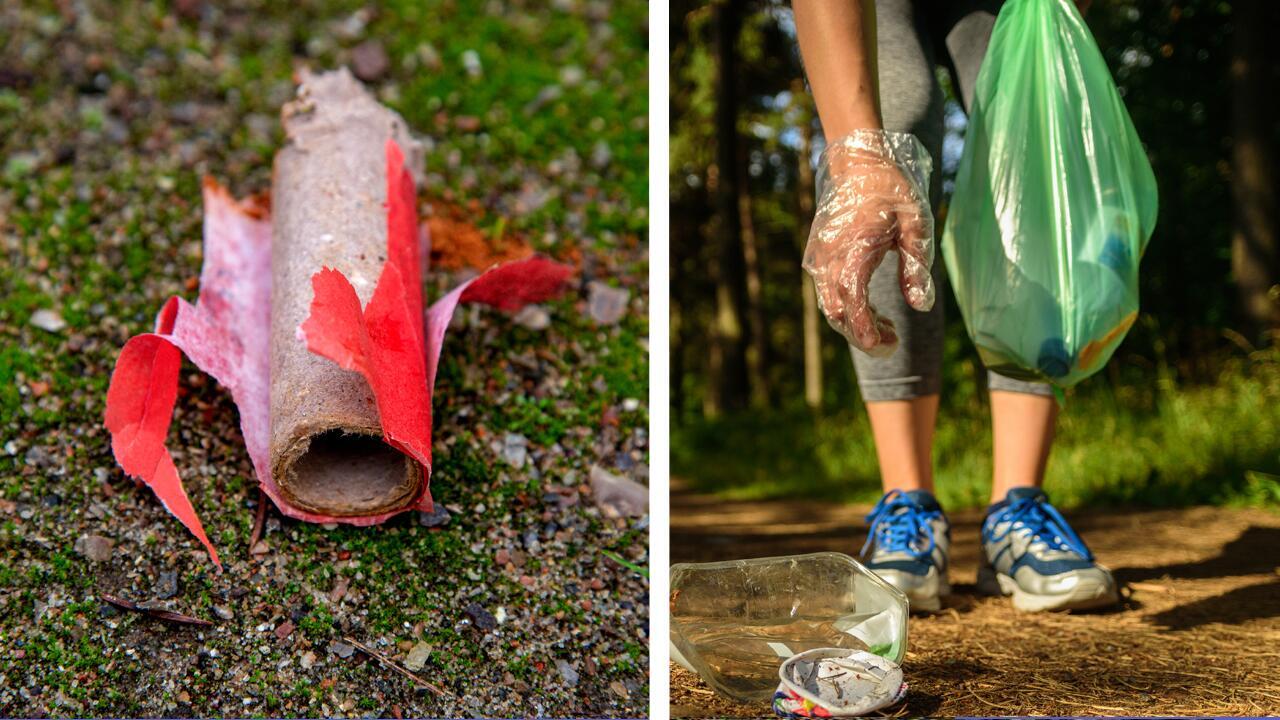 Plogging: Sport machen und die Umwelt schützten 