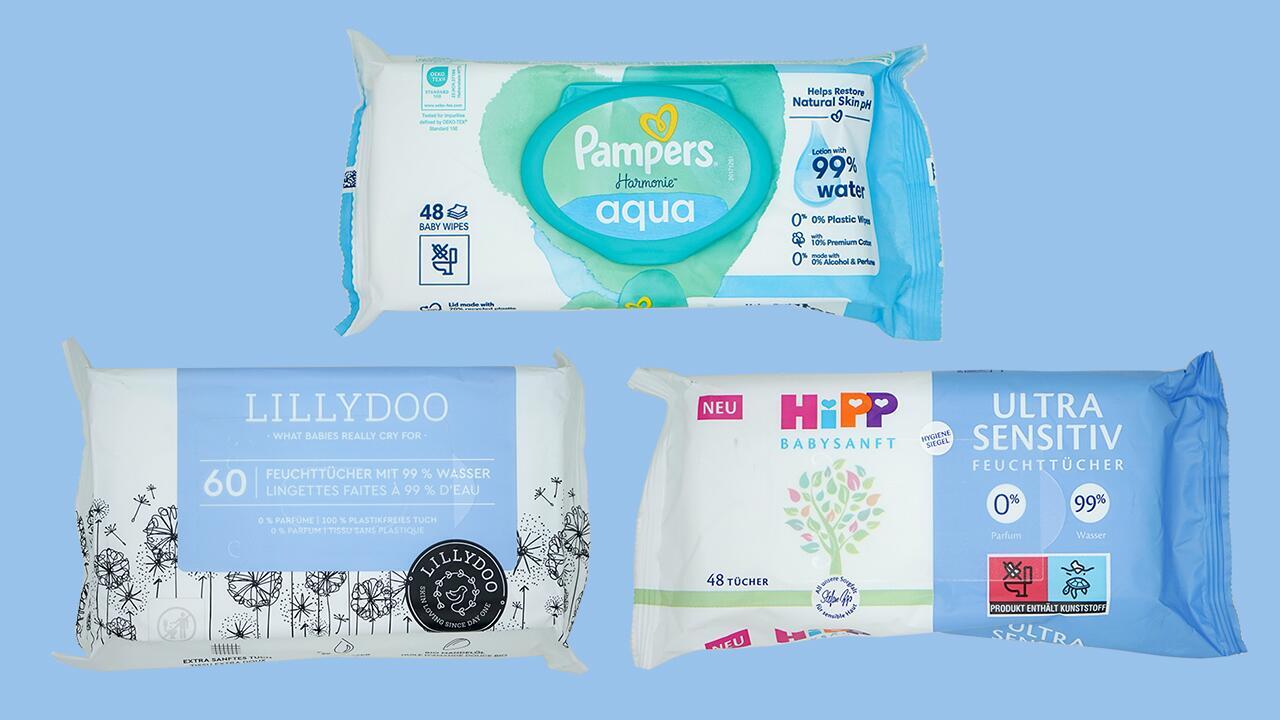 Feuchttücher-Test: Wie gut sind Pampers, Lillydoo und Hipp?