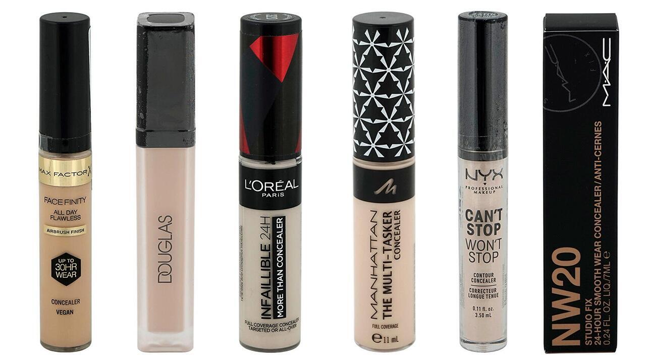 Concealer im Test: Fast die Hälfte der Produkte enttäuscht