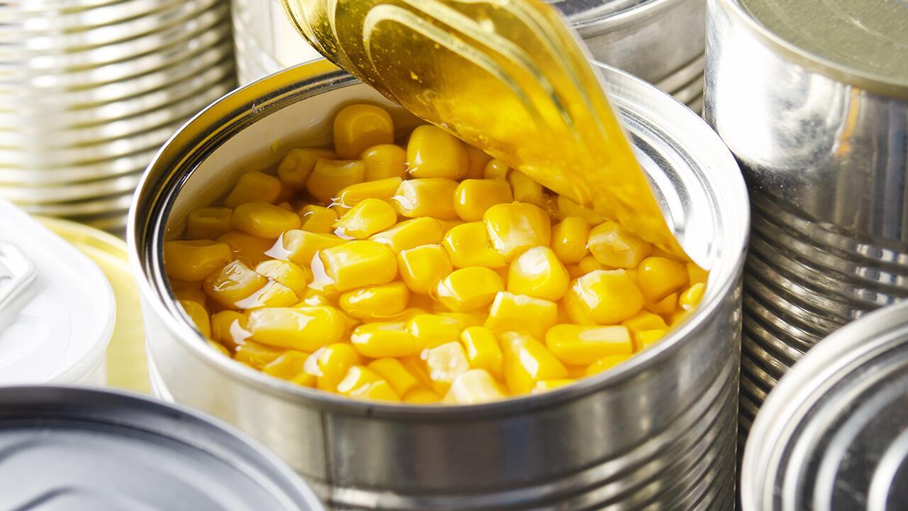 Mais im Test: Labor findet Bisphenol A in jedem Dosenmais Mais im Test: Labor findet Bisphenol A in jedem Dosenmais