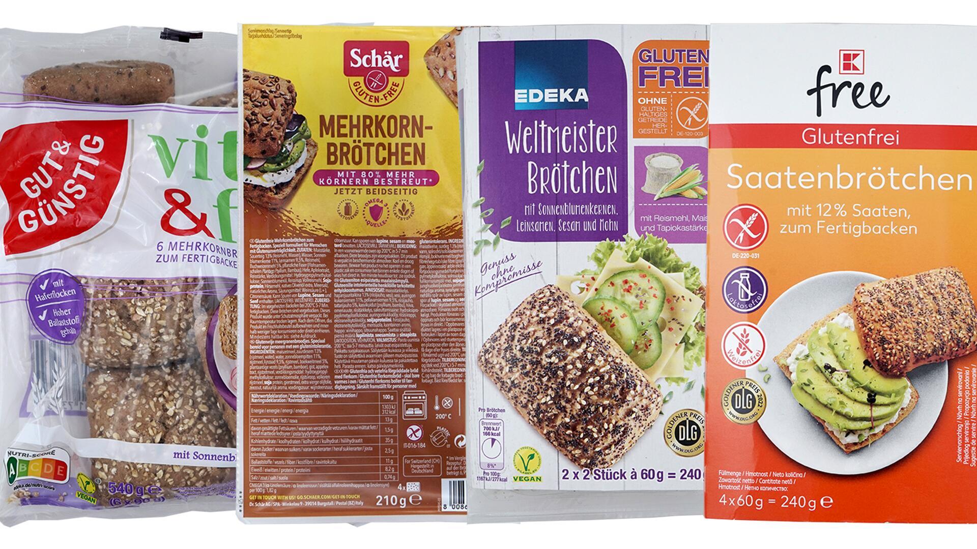 Körnerbrötchen zum Aufbacken: Inhaltsstoffe sind teils problematisch Körnerbrötchen zum Aufbacken: Inhaltsstoffe sind teils problematisch