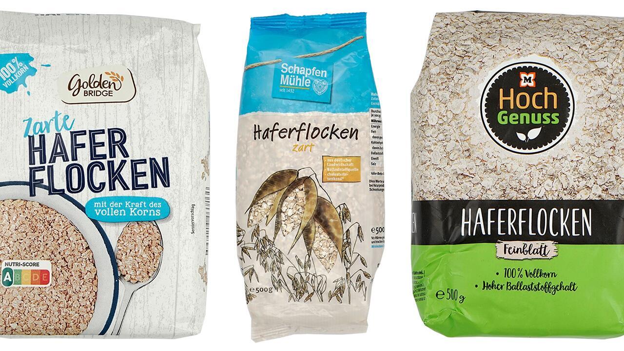 Zarte Haferflocken: Labor findet Pestizide und Schimmelpilzgifte Zarte Haferflocken: Labor findet Pestizide und Schimmelpilzgifte