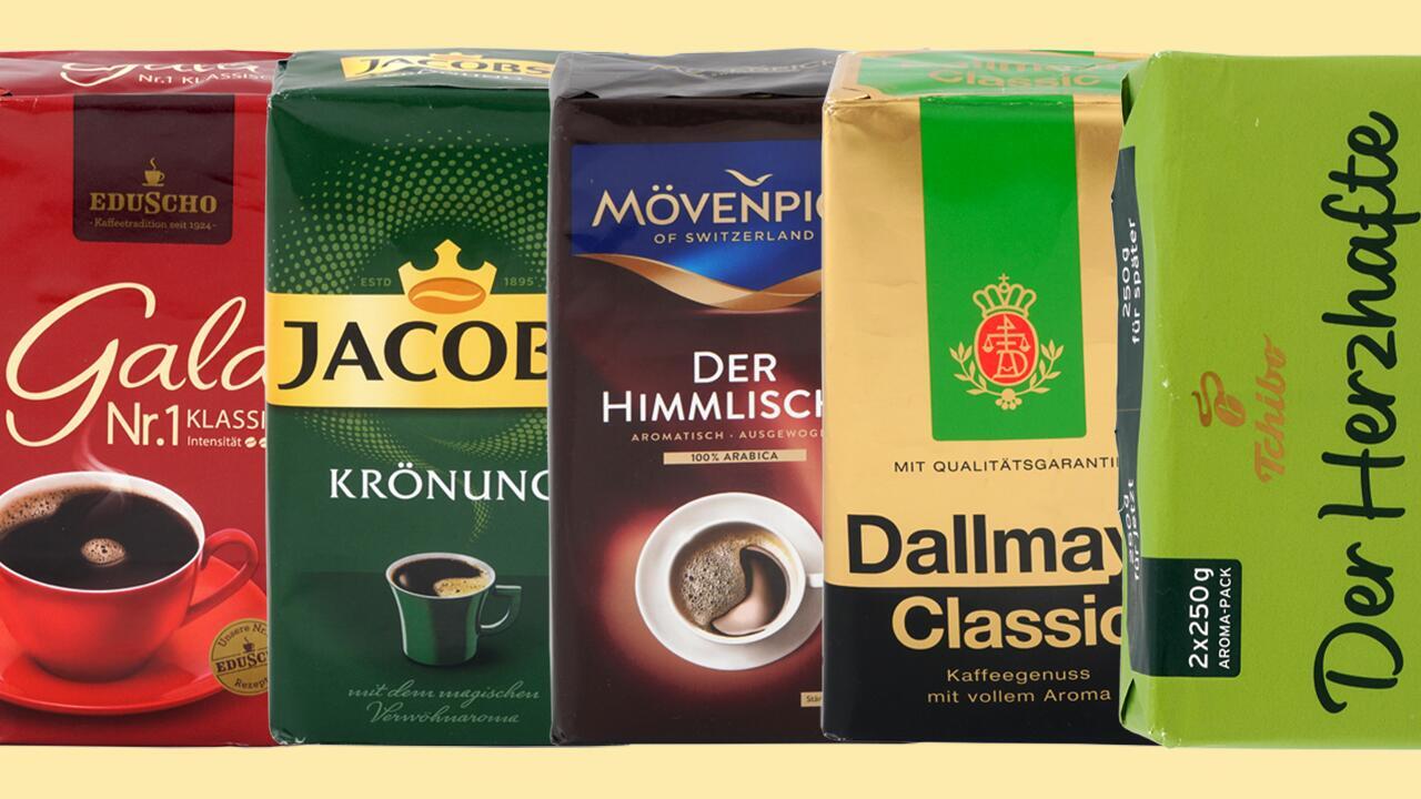 Gemahlener Kaffee im Test: Krebsverdächtige Schadstoffe gefunden Gemahlener Kaffee im Test: Krebsverdächtige Schadstoffe gefunden