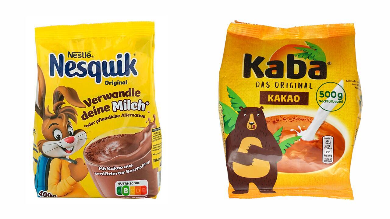 Kakao im Test: "Ungenügend" für Kaba und Nesquik Kakao im Test: "Ungenügend" für Kaba und Nesquik