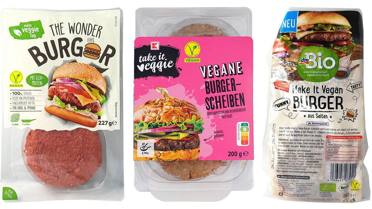 Vegane Burger im Test: Mineralölbestandteile in 8 von 16 Patties Vegane Burger im Test: Mineralölbestandteile in 8 von 16 Patties